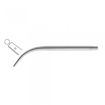 Suction Tube Stainless Steel, 18 cm - 7" Diameter 4.0 mm Ø